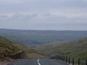 The top of Buttertubs Pass looking north